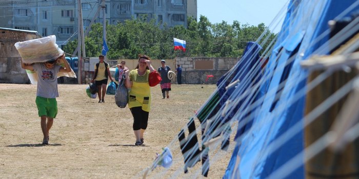Перемирие не остановило отток беженцев Перемирие не остановило отток беженцев