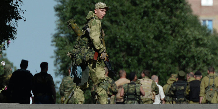 Ополченцы Донбасса получают пополнение Ополченцы Донбасса получают пополнение
