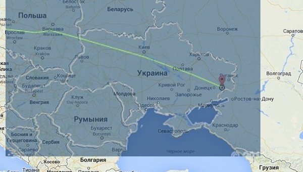 Почему малайзийский Боинг полетел не тем маршрутом? Почему малайзийский Боинг полетел не тем маршрутом?