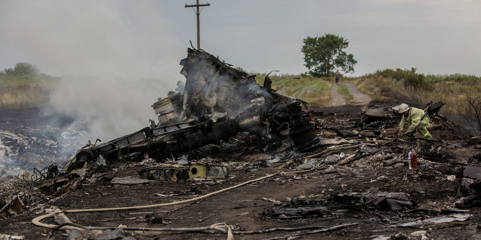 Опубликовано видео допроса главного свидетеля по делу о крушении MH17