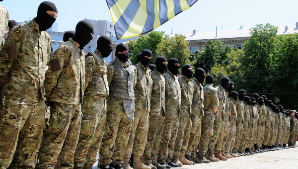 На Майдан возвращаются батальоны с фронта