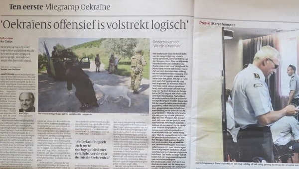 Голландские «ястребы» не видят разницу между Мали и Украиной Голландские «ястребы» не видят разницу между Мали и Украиной