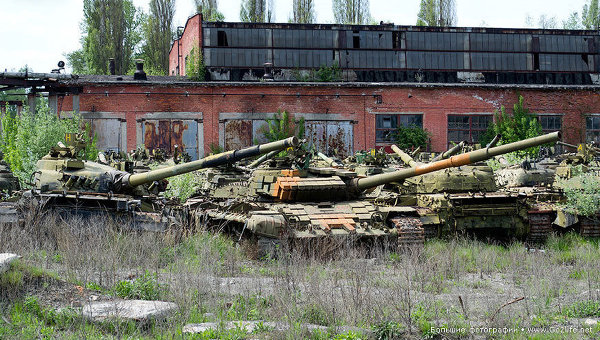 Харьковский бронетанковый завод подвергся нападению