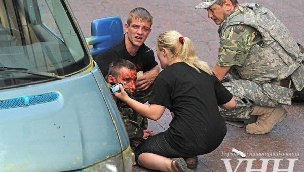 В центре Киева прогремел взрыв. Есть пострадавшие