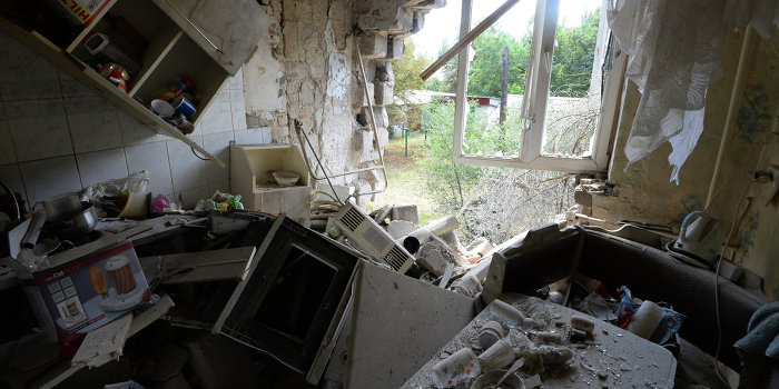 Украинские каратели сознательно бомбят мирных жителей