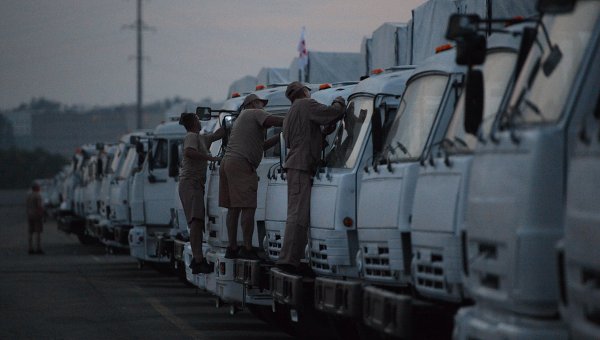 Силы АТО заявляют о готовности атаковать гуманитарный конвой
