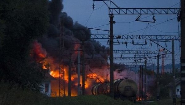 20 цистерн с нефтепродуктами не дошли до украинской армии