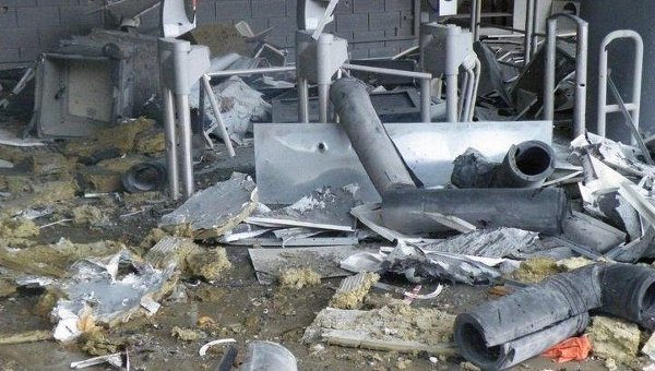 Украинская армия разбомбила стадион донецкого «Шахтера»