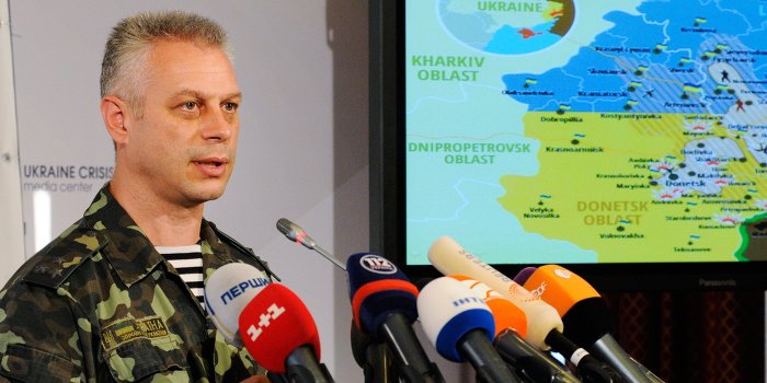 СНБО Украины отрицает присутствие российских войск в Донбассе