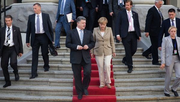 Меркель видит будущее Украины в дружбе с Россией