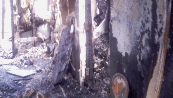 Под Киевом за антивоенную позицию человеку сожгли дом