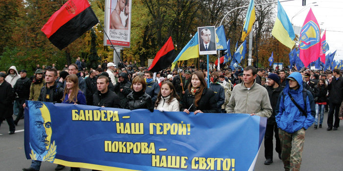 «Правый сектор» и «Свобода» проведут 1 января факельный марш в честь Бандеры «Правый сектор» и «Свобода» проведут 1 января факельный марш в честь Бандеры
