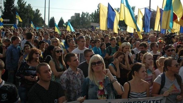 В Запорожье силовики жестко разогнали 1,5 тысячи людей на Марше мира В Запорожье силовики жестко разогнали 1,5 тысячи людей на Марше мира