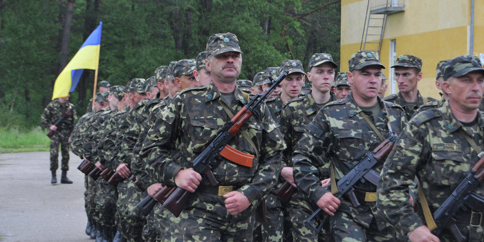 На Украине взбунтовались бойцы Нацгвардии На Украине взбунтовались бойцы Нацгвардии