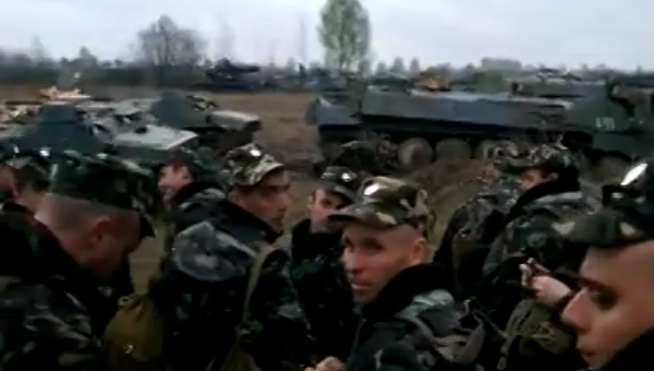 На Западной Украине взбунтовались голодные и замерзшие солдаты На Западной Украине взбунтовались голодные и замерзшие солдаты