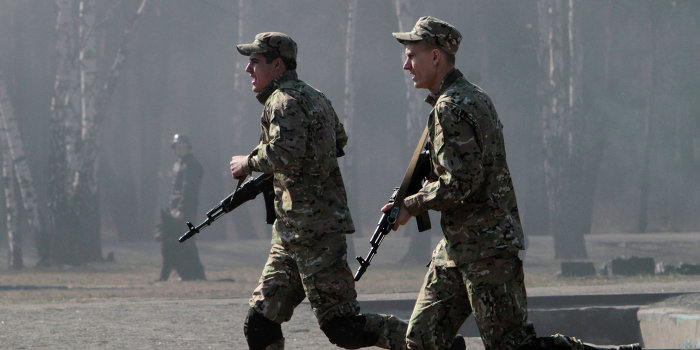 Бойцы батальона «Прикарпатье» подались в бега подальше от войны Бойцы батальона «Прикарпатье» подались в бега подальше от войны