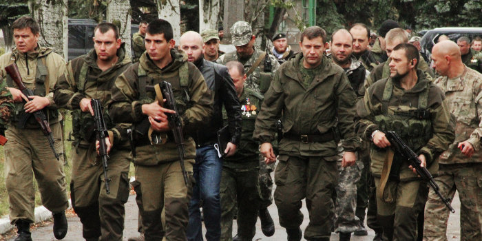 В Донецк вошли большие силы ополчения