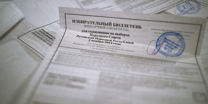 Итоги выборов в Новороссии