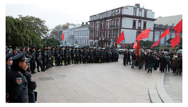 Киевские власти запретили октябрьскую революцию в Одессе