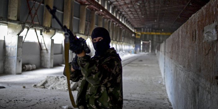 Украинские военные «держат оборону» на хлебобулочном комбинате
