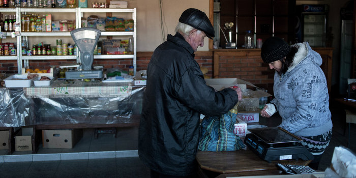 Украинские пенсионеры находятся на грани голодного бунта