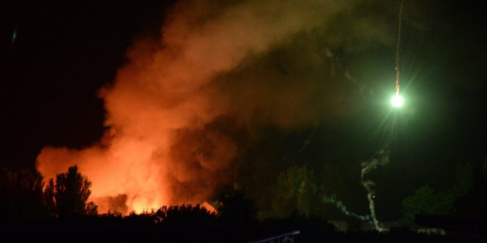 Харьковские партизаны подорвали воинскую часть Харьковские партизаны подорвали воинскую часть