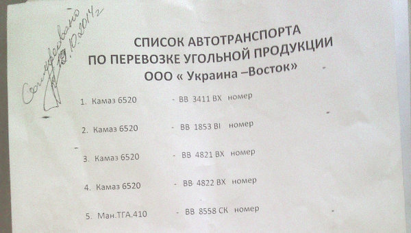 Украина тайно покупает уголь у т.н. «террористов-боевиков» из ЛНР. (Документы) Украина тайно покупает уголь у т.н. «террористов-боевиков» из ЛНР. (Документы)