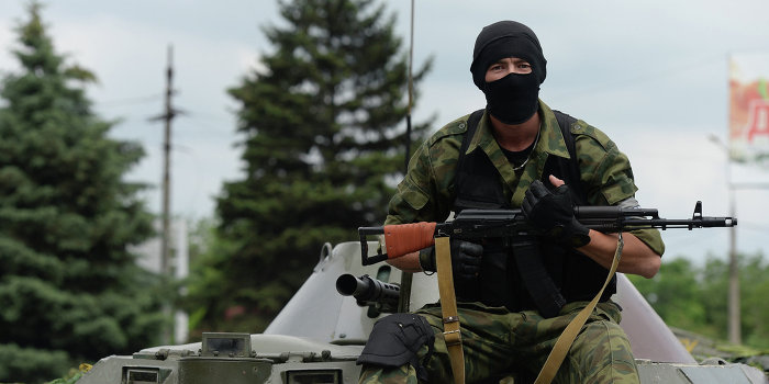 Ополченцы и украинские военные объединились в борьбе с бандитизмом под Донецком