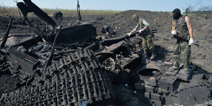 Украинская армия понесла катастрофические потери под Красным Лучом Украинская армия понесла катастрофические потери под Красным Лучом