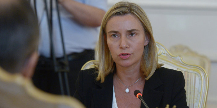 Глава МИД ЕС Могерини поддержала автономию Донбасса Глава МИД ЕС Могерини поддержала автономию Донбасса