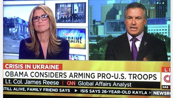 Телеканал CNN назвал украинские войска проамериканскими Телеканал CNN назвал украинские войска проамериканскими