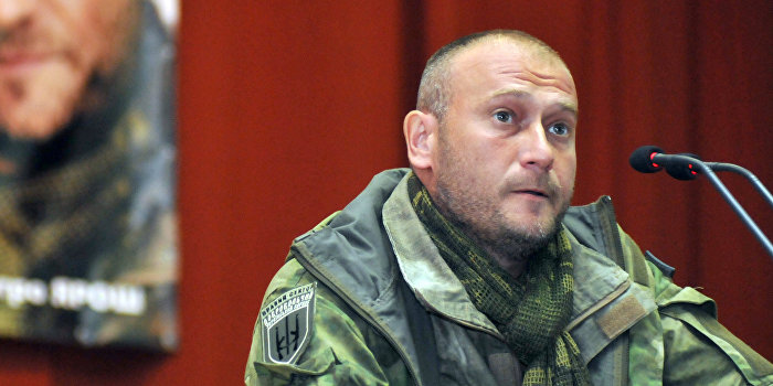 Ярош: «Правый сектор» продолжит боевые действия в Донбассе вопреки минским договоренностям Ярош: «Правый сектор» продолжит боевые действия в Донбассе вопреки минским договоренностям
