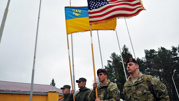 Присутствие натовских военных на Украине преследует сразу две цели Присутствие натовских военных на Украине преследует сразу две цели