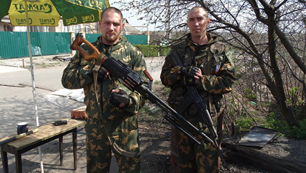 Республиканская гвардия. На позициях под Донецком Республиканская гвардия. На позициях под Донецком