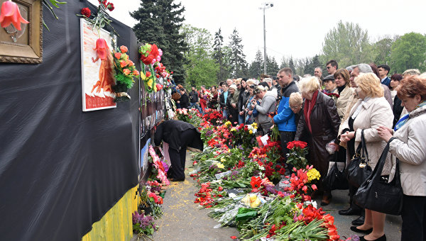 В Киеве вспоминали жертв «Одесской Хатыни» В Киеве вспоминали жертв «Одесской Хатыни»