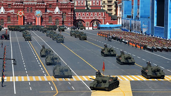 В Москве прошел парад Победы В Москве прошел парад Победы