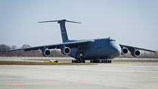 На Украину прибыли три тяжелых транспортника ВВС США, Британии и Канады