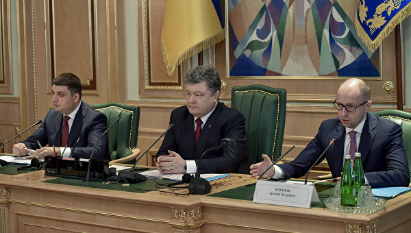 Захарченко: Новую Украину будет строить временное правительство