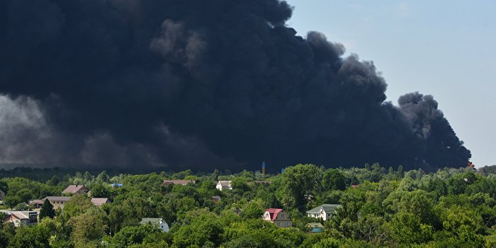 СМИ: Пожар под Киевом - это второй Чернобыль