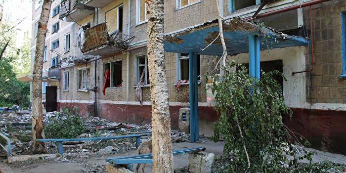 При обстреле Донецка ранен журналист AFP При обстреле Донецка ранен журналист AFP