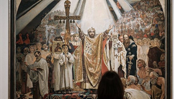 В России начались торжества, посвященные 1000-летию преставления святого князя Владимира В России начались торжества, посвященные 1000-летию преставления святого князя Владимира