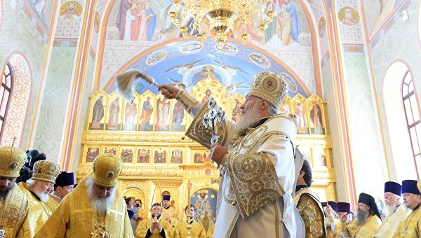 Патриарх Кирилл осудил церковный раскол на Украине Патриарх Кирилл осудил церковный раскол на Украине