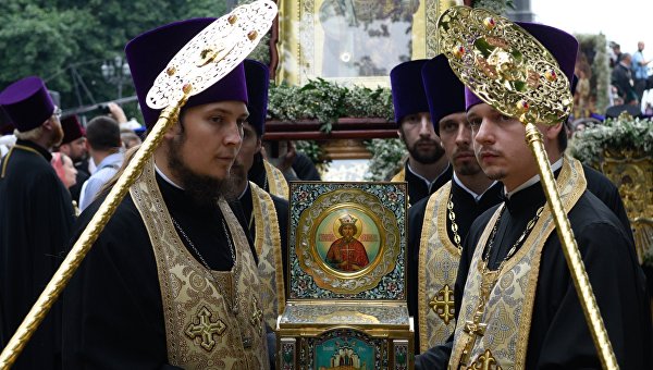 РПЦ отмечает 1000-летие преставления святого князя Владимира РПЦ отмечает 1000-летие преставления святого князя Владимира