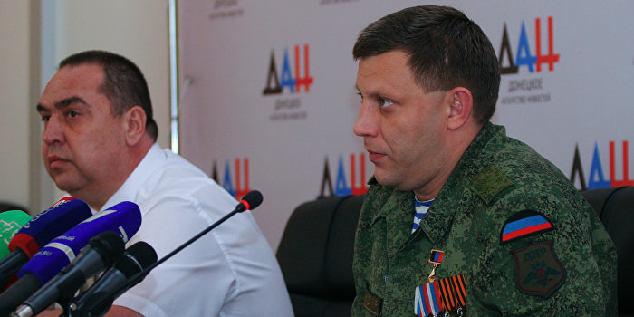 Захарченко и Плотницкий подпишут соглашение об отводе техники Захарченко и Плотницкий подпишут соглашение об отводе техники