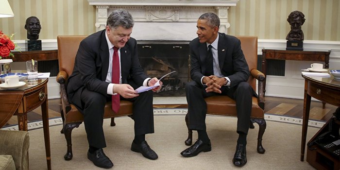 Обама поздравил Порошенко с Днем независимости Украины Обама поздравил Порошенко с Днем независимости Украины