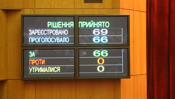 Запорожский облсовет потребовал специального статуса Запорожский облсовет потребовал специального статуса