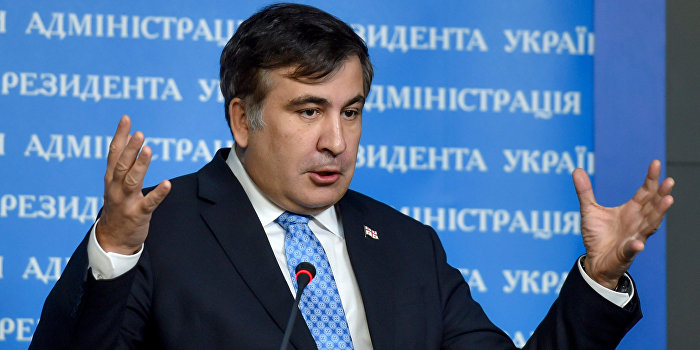 Саакашвили видит угрозу в блокаде Крыма Саакашвили видит угрозу в блокаде Крыма