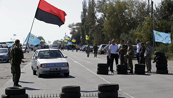Кто организовал блокаду Крыма? Кто организовал блокаду Крыма?