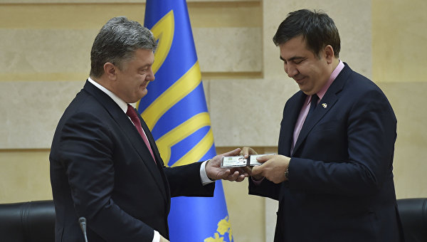 Саакашвили сравнил Украину с Африкой и назвал своей родиной Саакашвили сравнил Украину с Африкой и назвал своей родиной