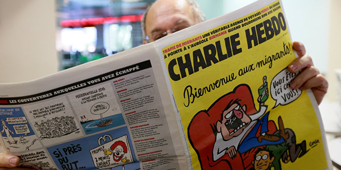 После новой карикатуры на A321 Пушков направил Charlie Hebdo к психиатрам После новой карикатуры на A321 Пушков направил Charlie Hebdo к психиатрам